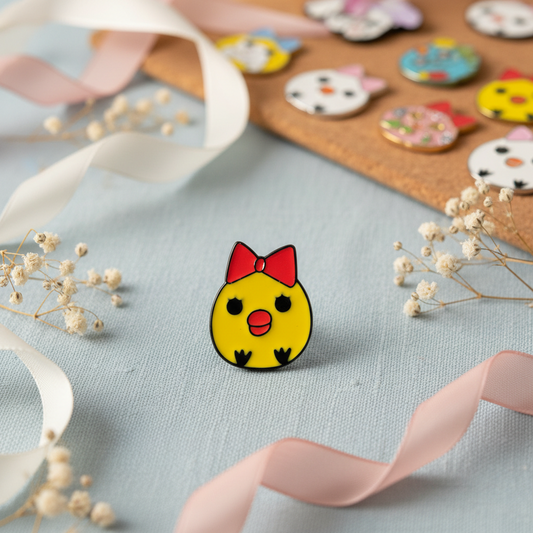 Pin's Poussin Fille