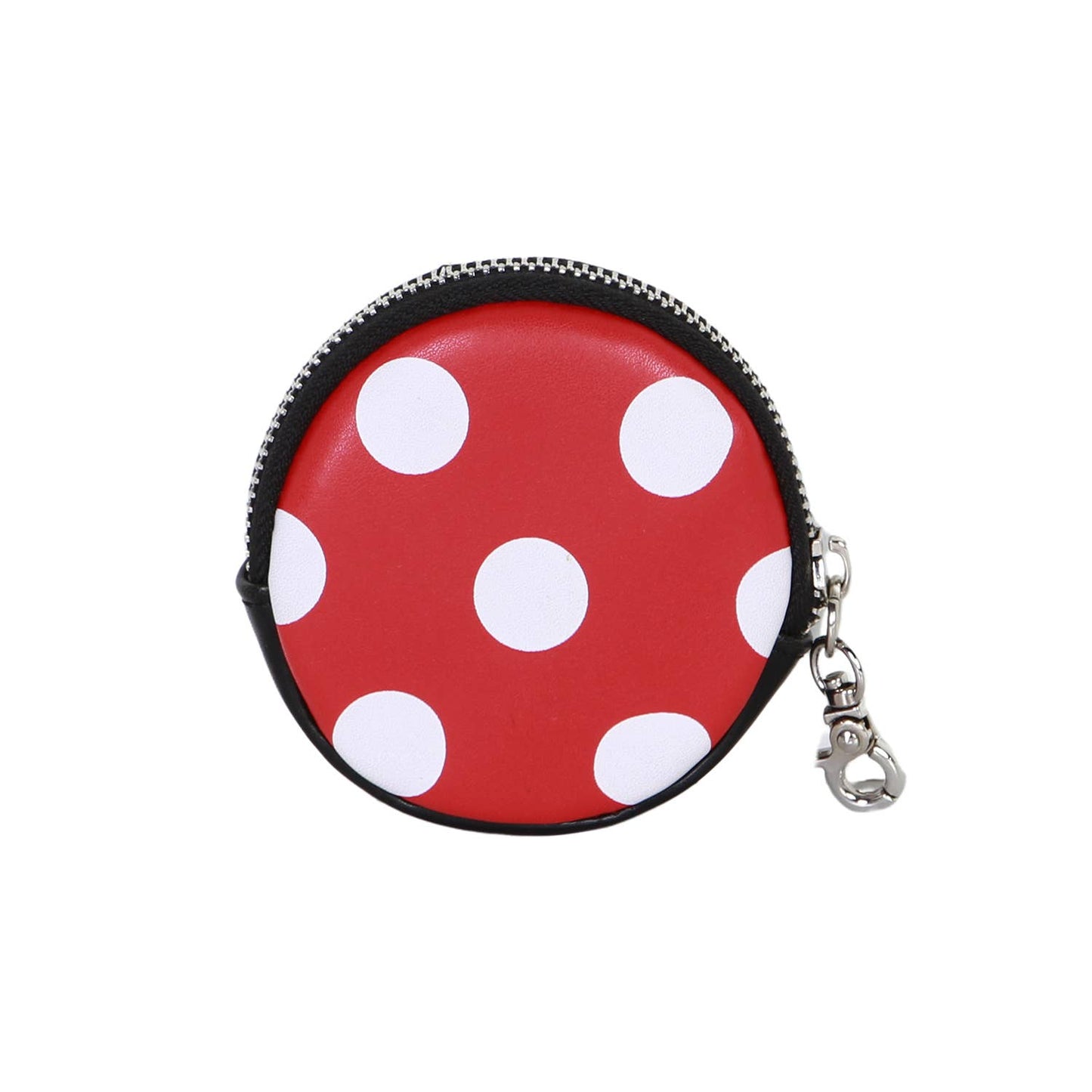 Cartera con cara de galleta de Minnie Mouse, negra