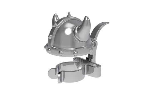 Set van 4 flesdoppen in de vorm van een Vikinghelm