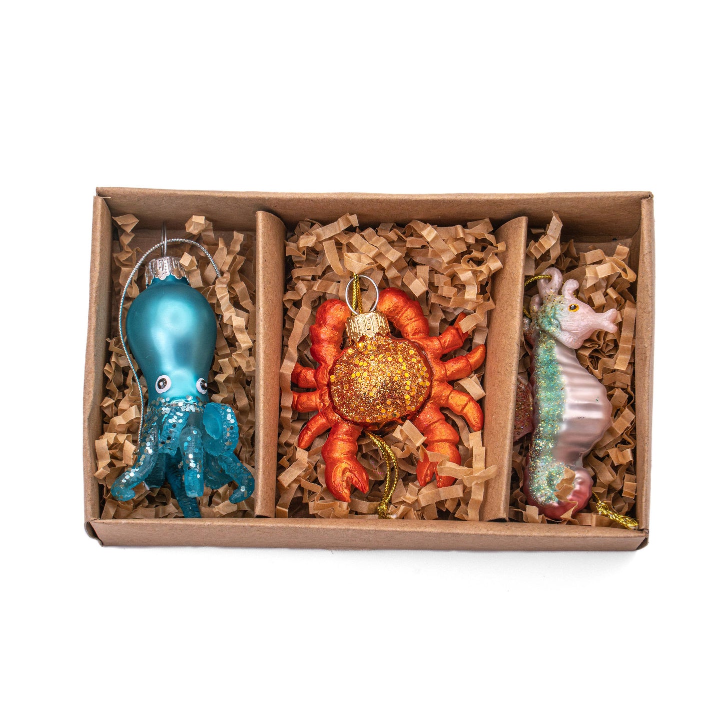 Miniature balls shaped like sea creatures - Assorted