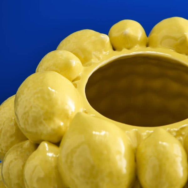 Vaso giallo limone
