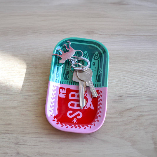 Plateau à Bijoux en Boîte de Sardines Helio Ferretti Vue 1