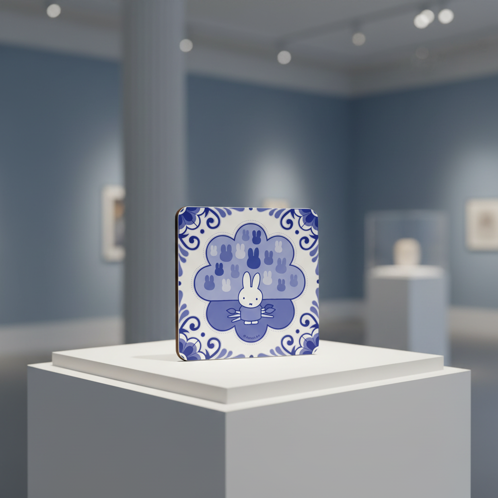Miffy Coasters - Blue Museum
