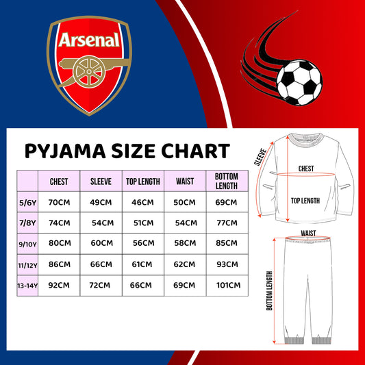 Arsenal F.C Pyjamas rouge