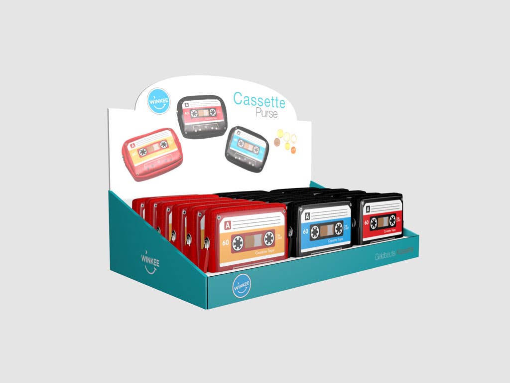 Portefeuille Cassette Rétro