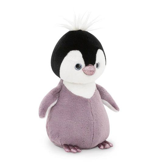Peluches de pingüino lila Fluffy