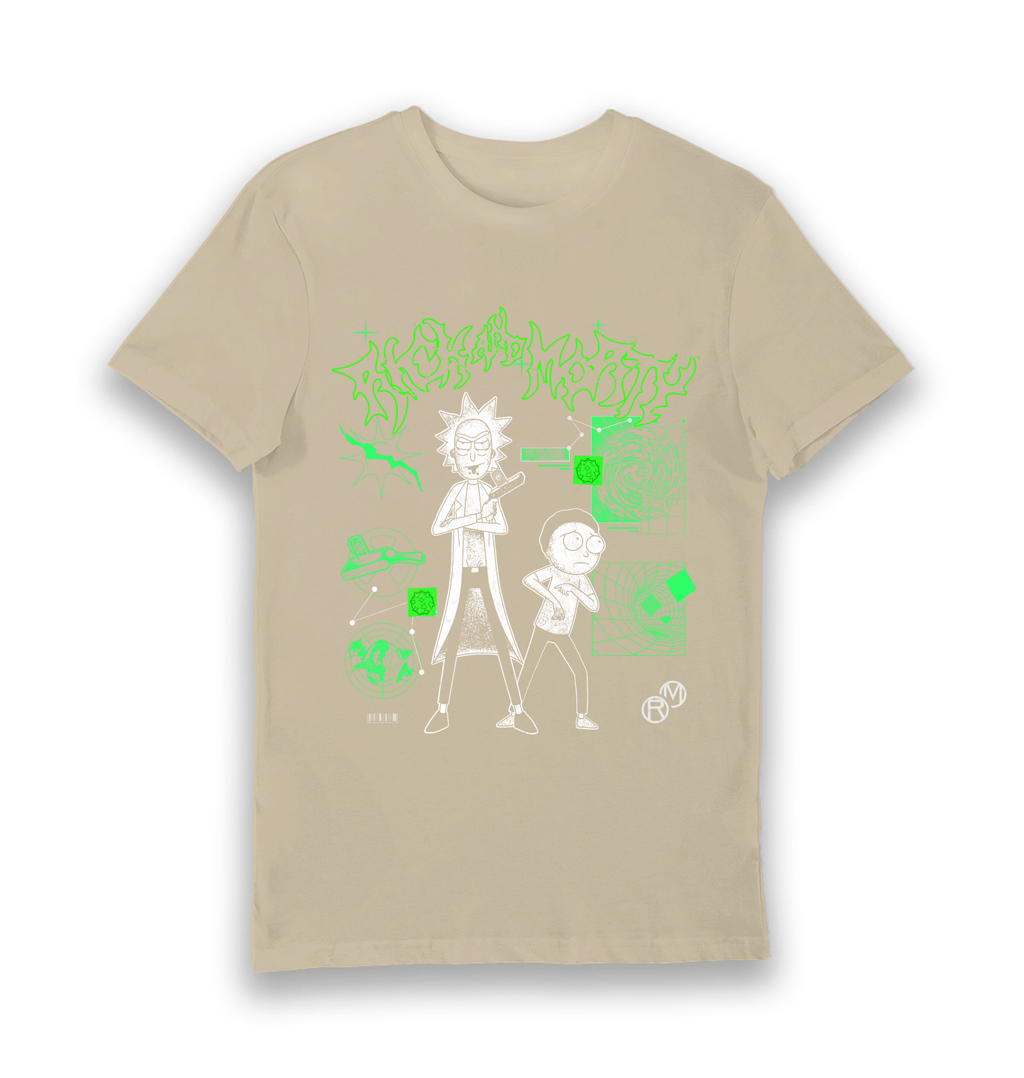 T-shirt adulte Rick and Morty Portal Math