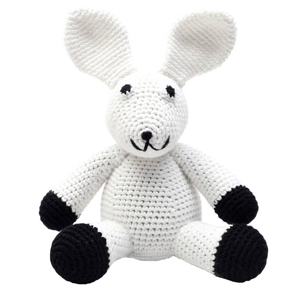 Crochet Plush Toy - White Rabbit