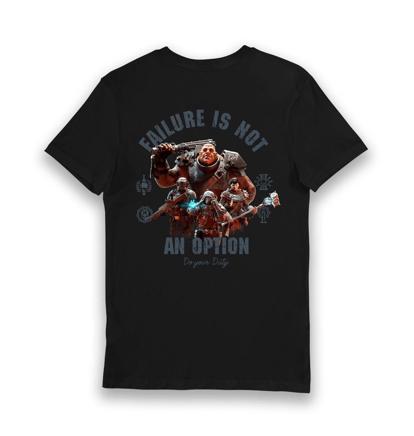 T-shirt adulte Warhammer 40,000 Darktide Failure Is Not An Option