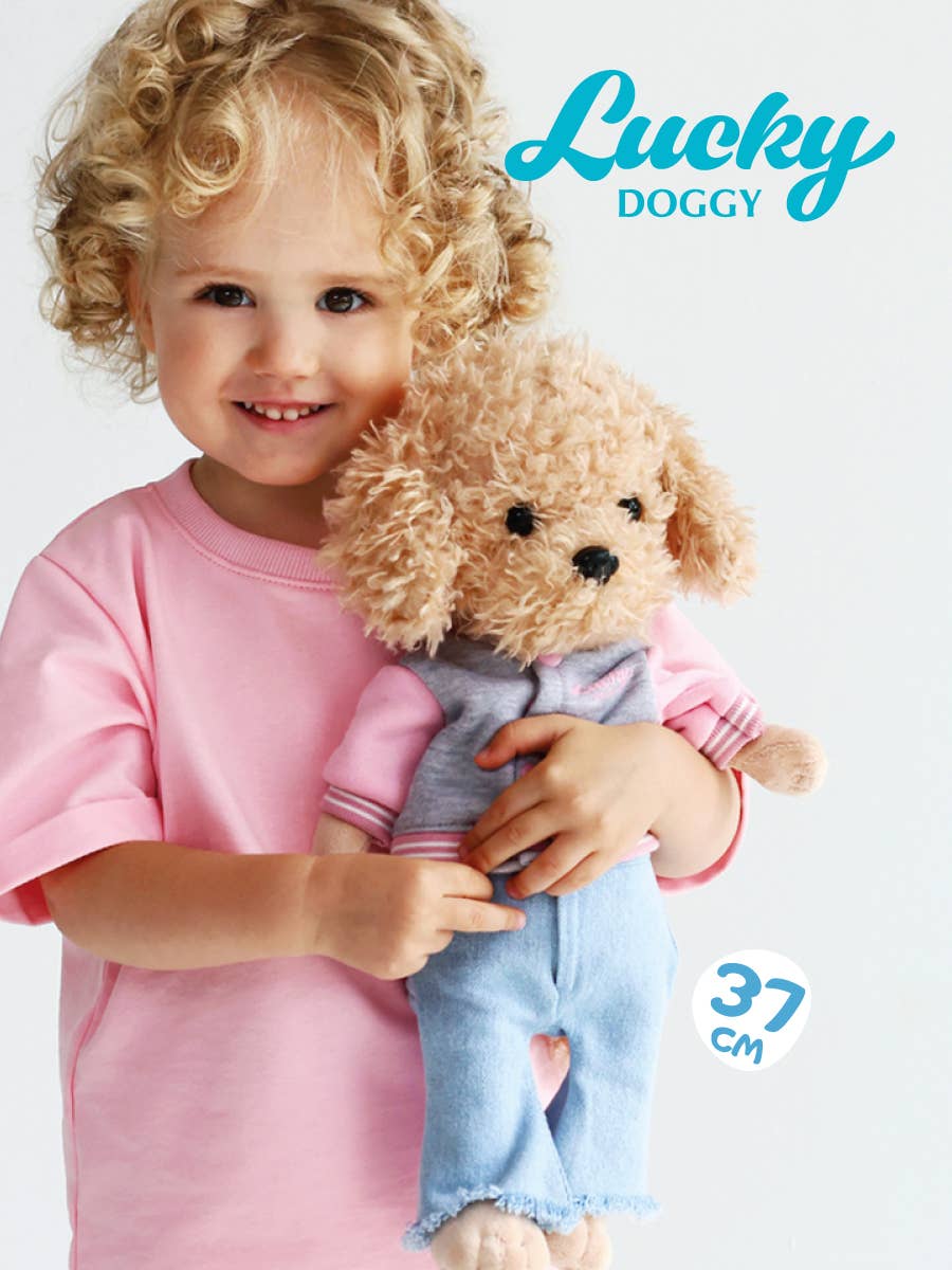 Poupée Lucky Fendi Chien : Chic Urbain - 38 cm