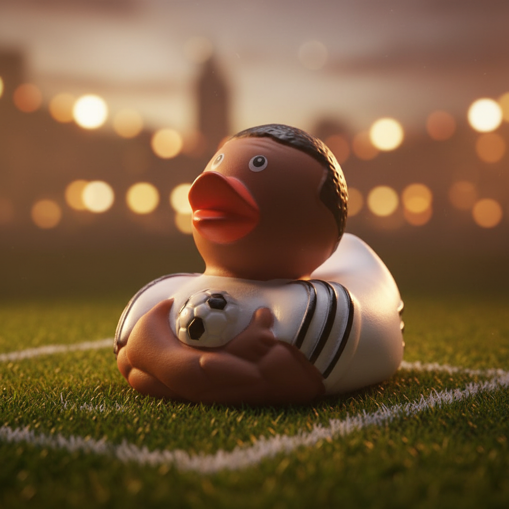 Canard Joueur de football
