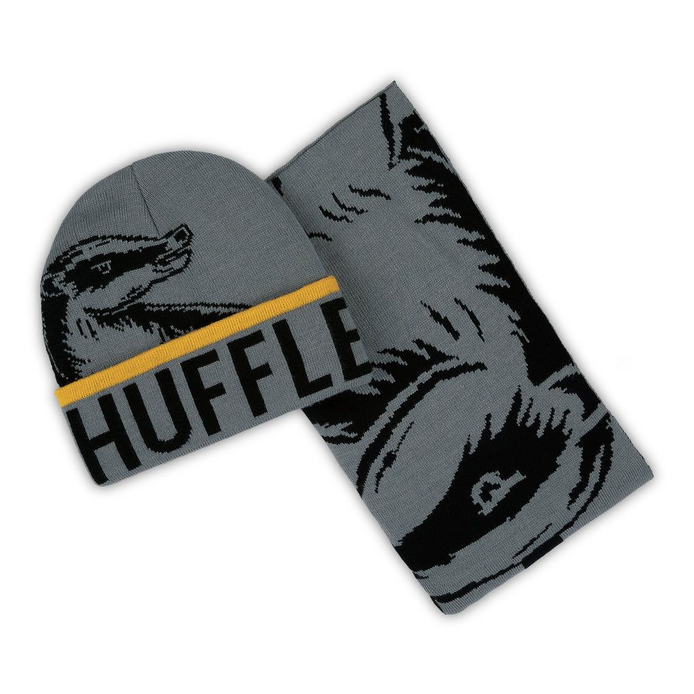 Set bonnet et écharpe adulte Harry Potter Poufsouffle