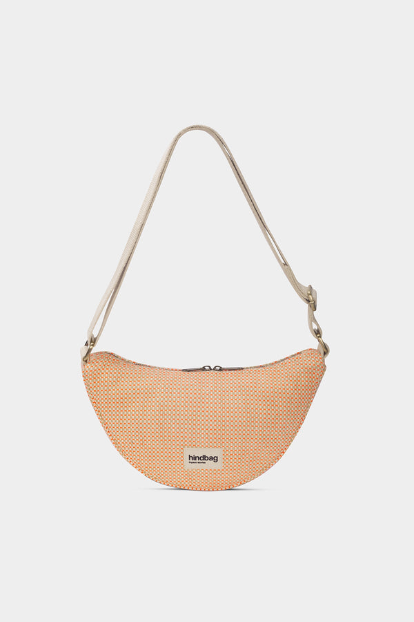 Sac banane Andrea Tressage corail