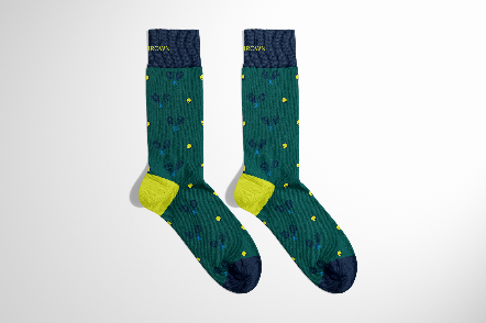 Chaussettes de padel et de tennis en coton biologique sans couture