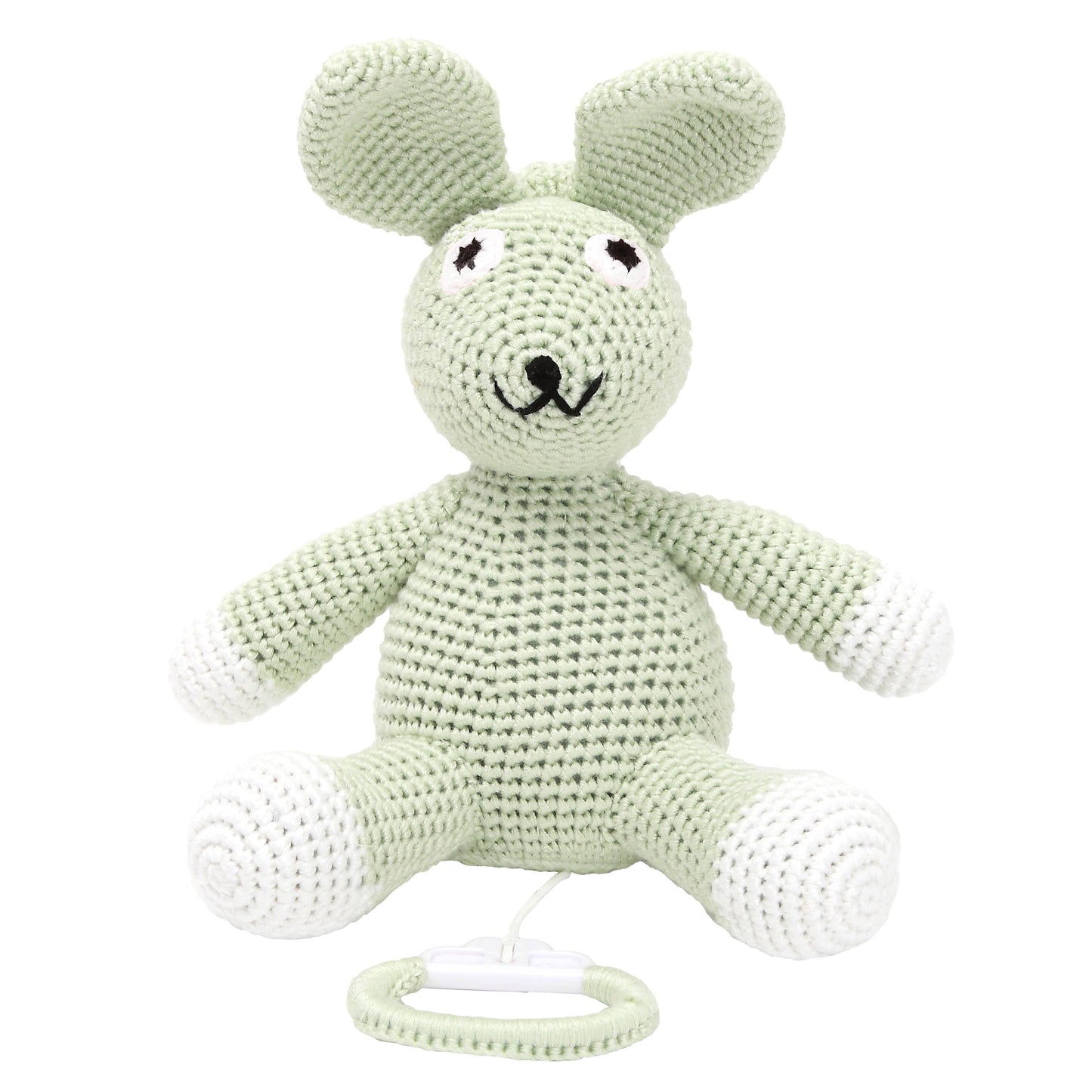 Music Box - Lime Green Rabbit