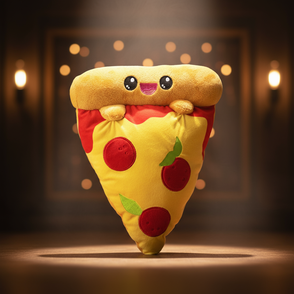 Peluche de pizza con queso de Yummies