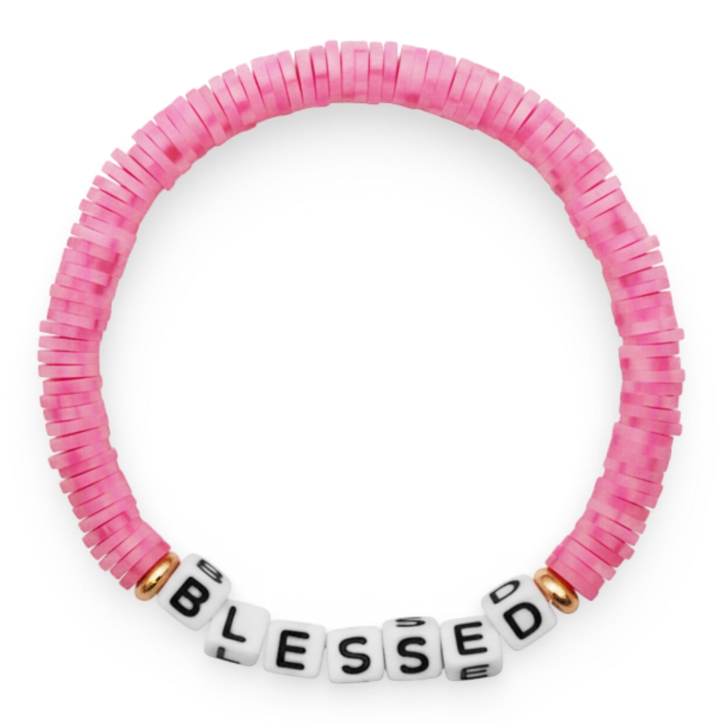 Swiftiesフレンドシップブレスレット BLESSED - ピンク