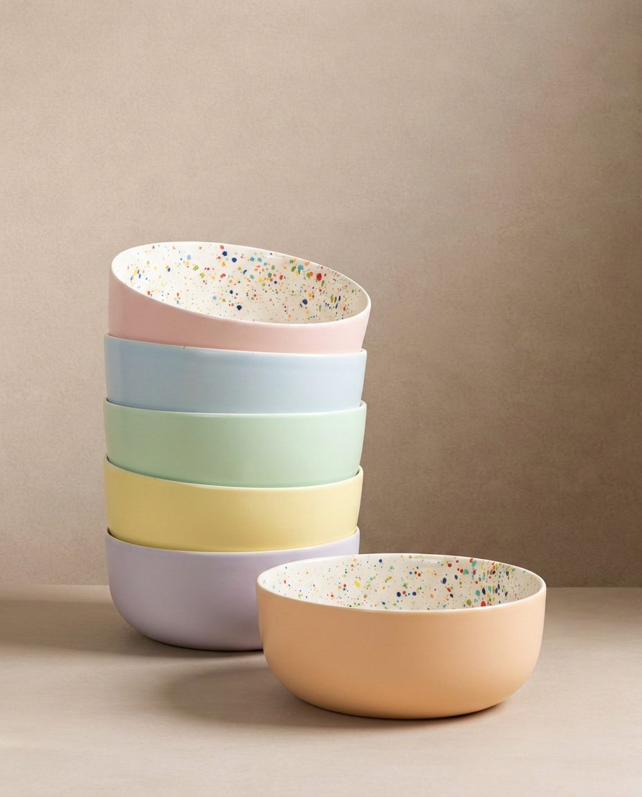 Breeze Party In Salad Bowl 26cm Yellow