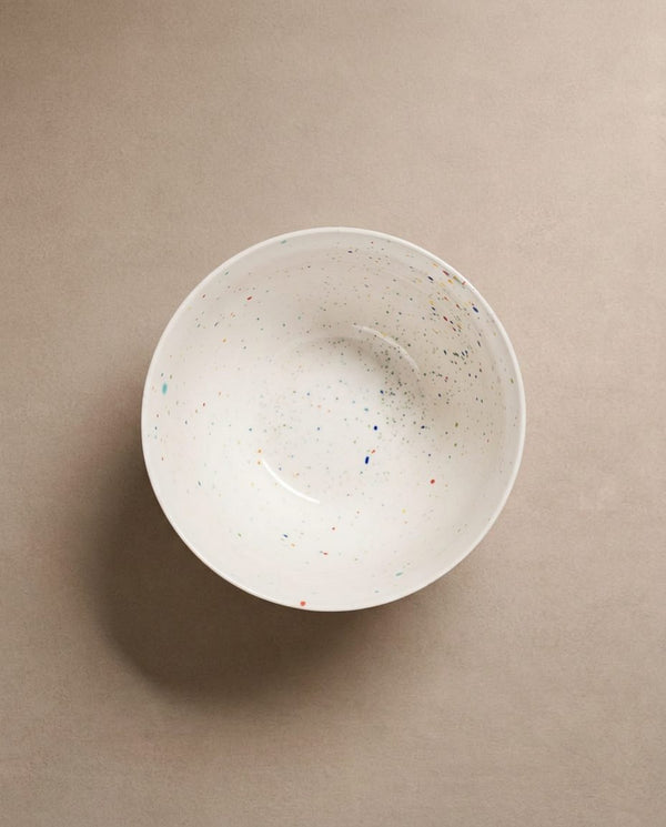Breeze Party In Stoneware Bowl 16cm Yellow
