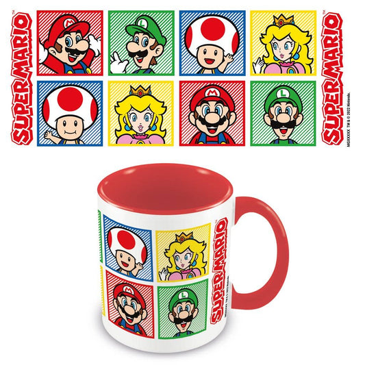 Mug Super Mario - Mario, Luigi, Toad et Peach