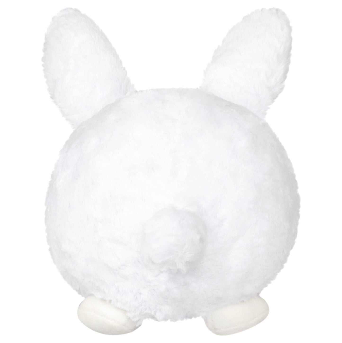 Mini conejo blanco de peluche blando