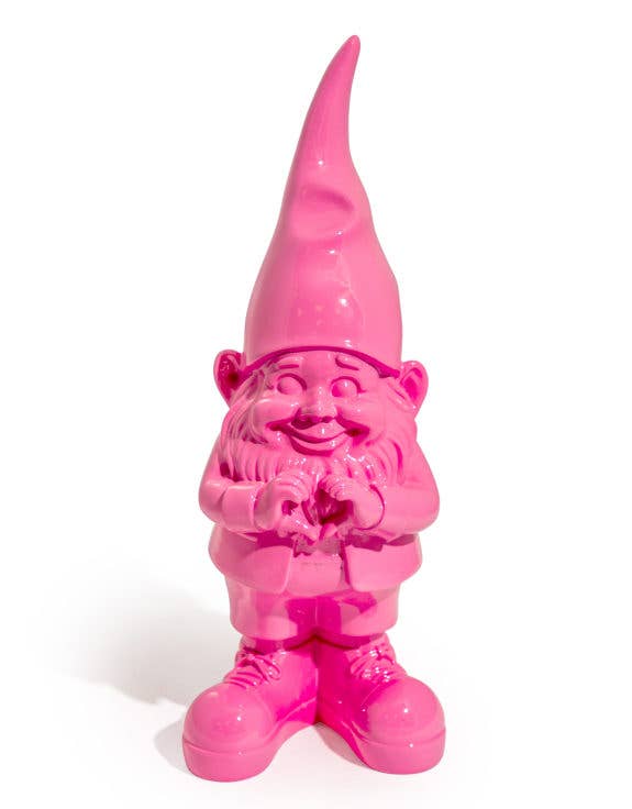 Gnomo de jardín "Manos de corazón" Rosa M