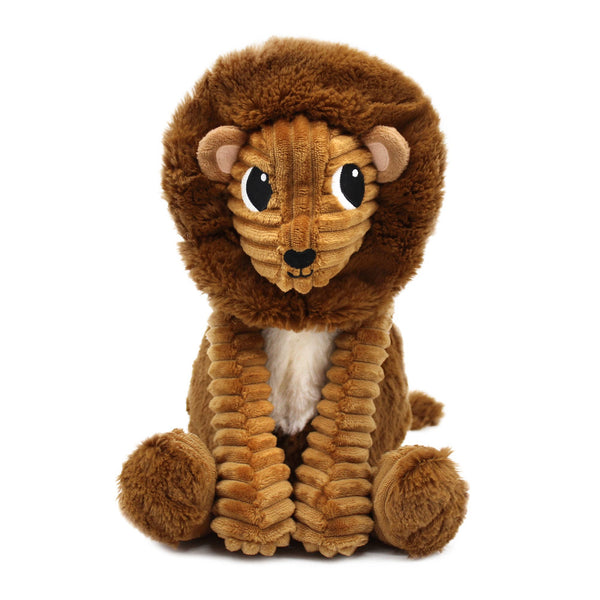 LES PTIPOTOS - LION PAPA & BÉBÉ 25CM SUCRE BRUN