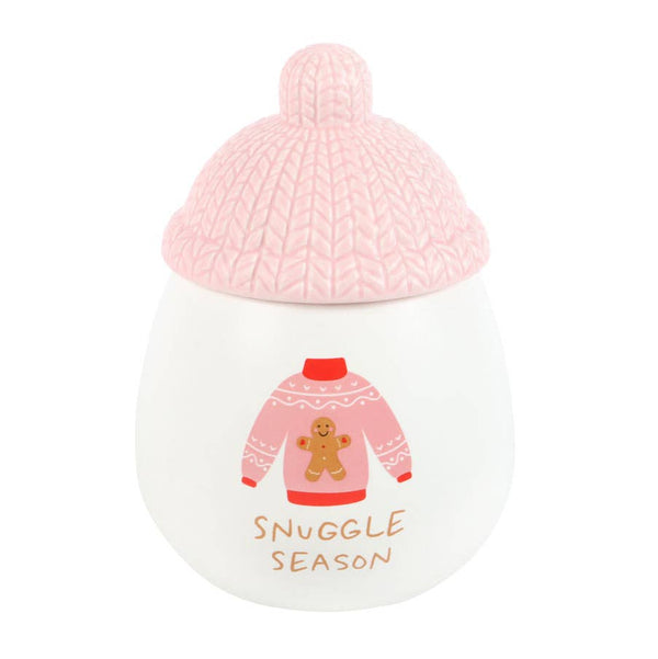 Suéter navideño Snuggle Season, quemador de aceite