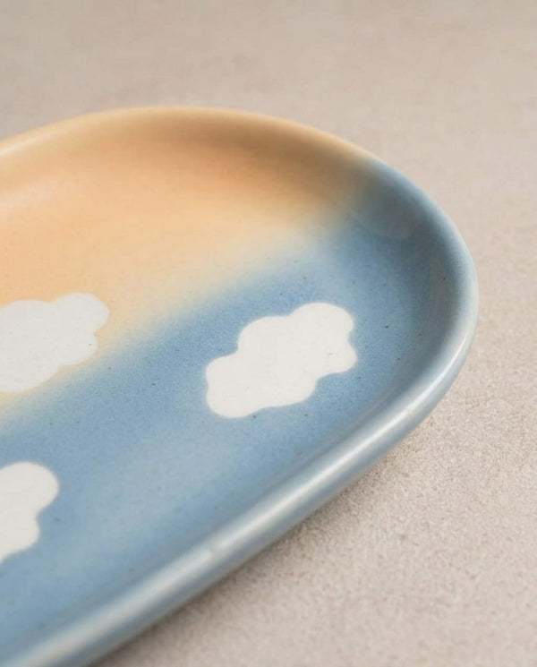 Cloud Peach Sky Mini-plateau