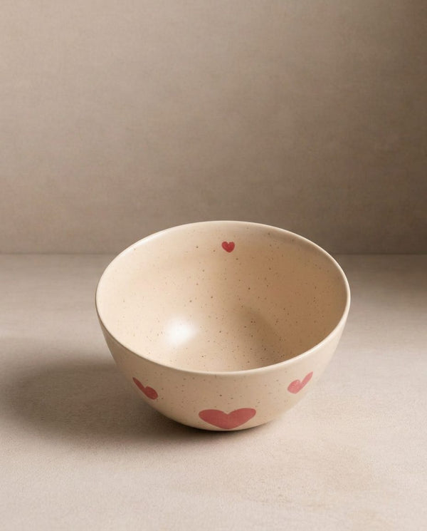 Cozy Hearts Bol en grès 16
