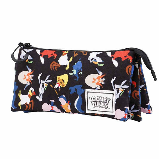Estuche para lápices Looney Tunes Gang-Triple HS