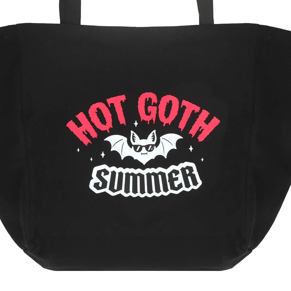 Cabas de plage “Hot Goth Summer”