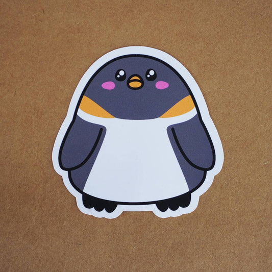 Pegatina de pingüino emperador
