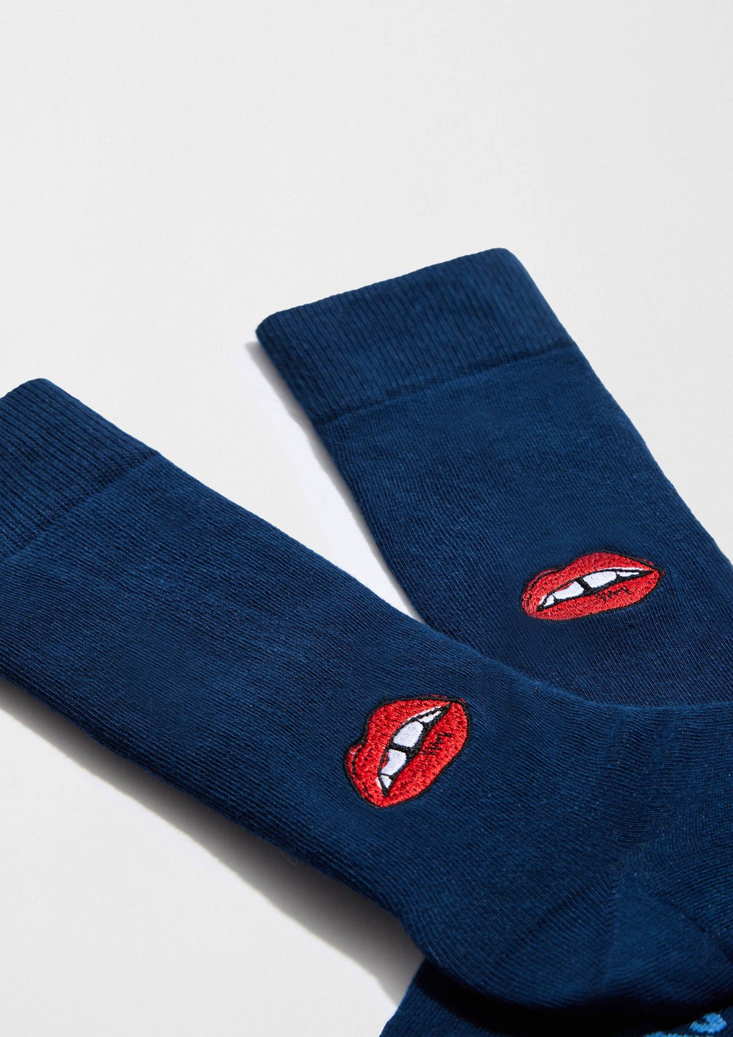 BeLips Broderie - Chaussettes en coton biologique 100%
