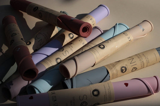 Tovaglietta in silicone Aviator - Grigio perla