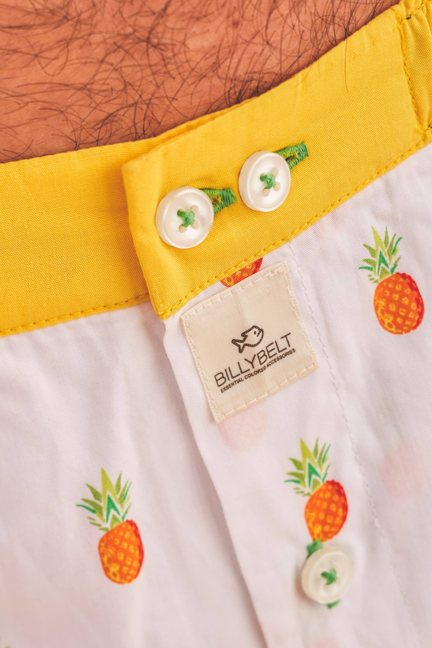 Pineapple boxer shorts