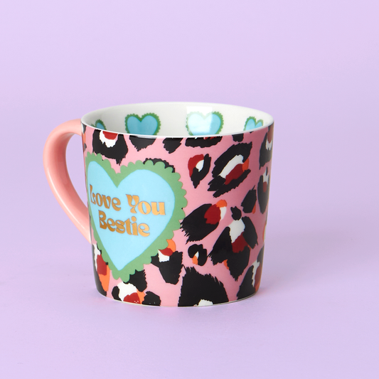 "I love you, best friend" mug