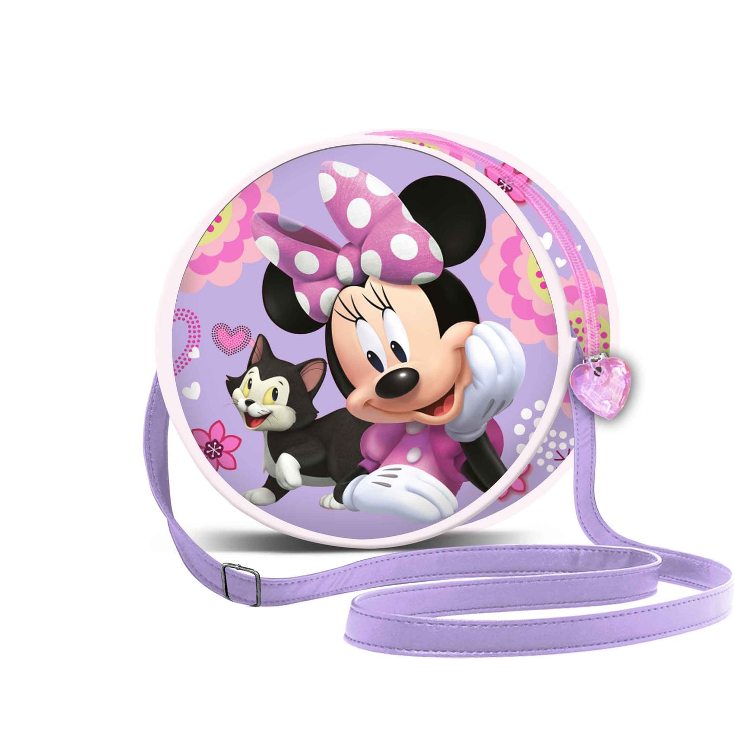 Bolsa de ombro redonda Disney Minnie Mouse Cat