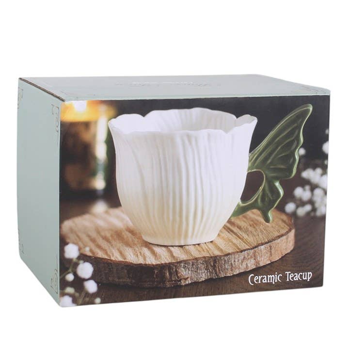 Tasse Aile de fée fleurie