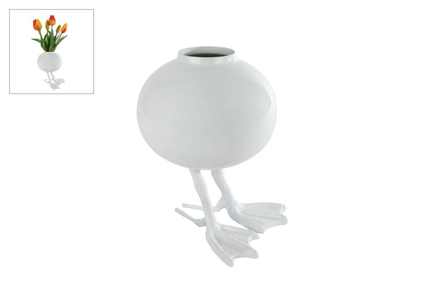 "Duck" Vase on S Feet