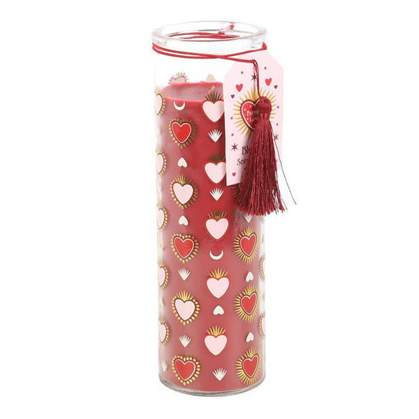 Candela profumata Sacred Hearts in tubo - Fico nero