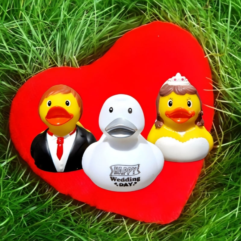 Canard "HAPPY Wedding DAY" - Dutch Ducky - vue 5