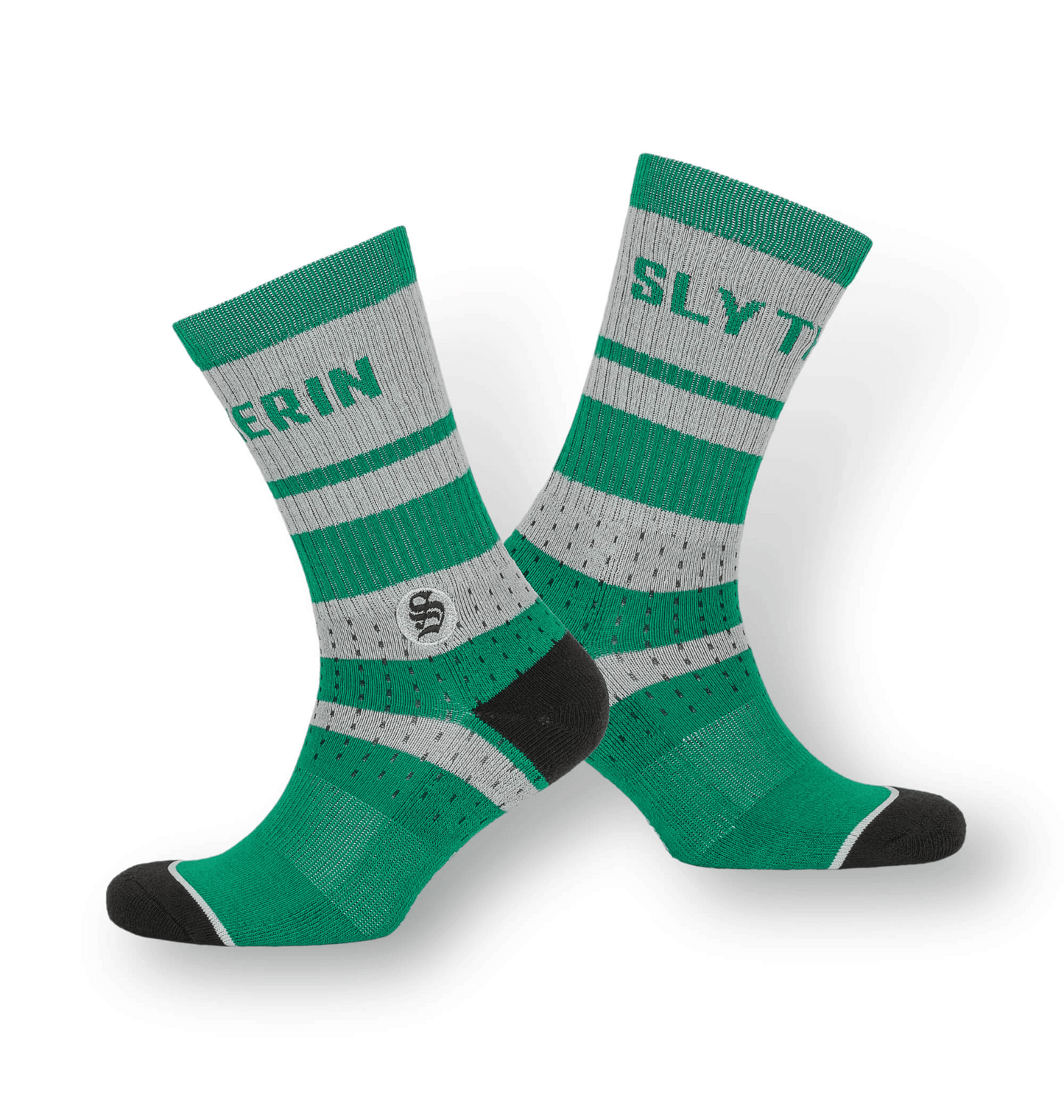 Chaussettes brodées Harry Potter Serpentard adulte