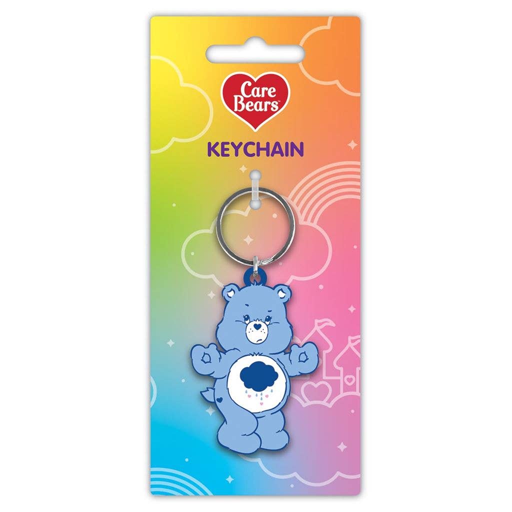 Care Bears PVC Keychain (Grumpy Bear)