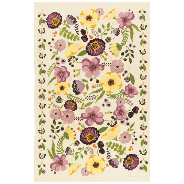 Paño de cocina floral