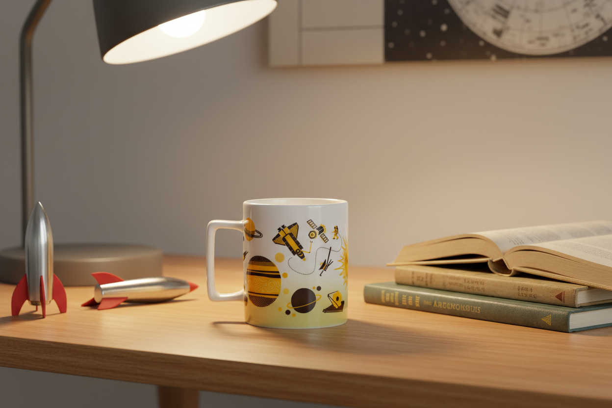 Taza Retro Space (350 ml)