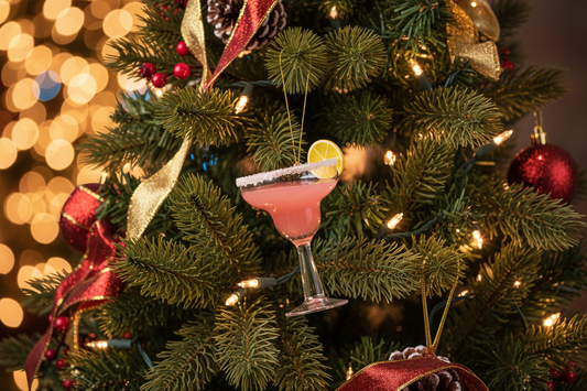 Adorno navideño de margarita