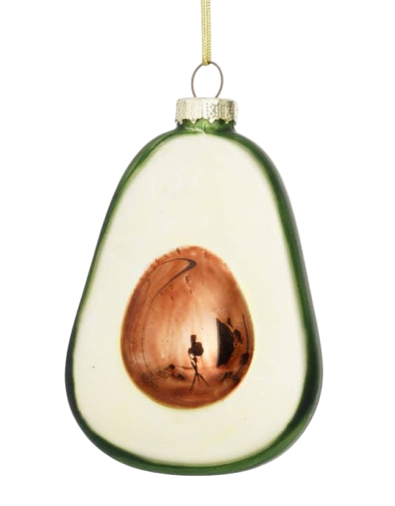 Decoración colgante de aguacate