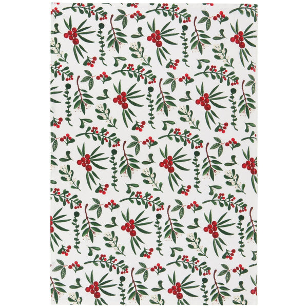 Lot de 3 torchons de Noël Winterberry Bakers Floursack