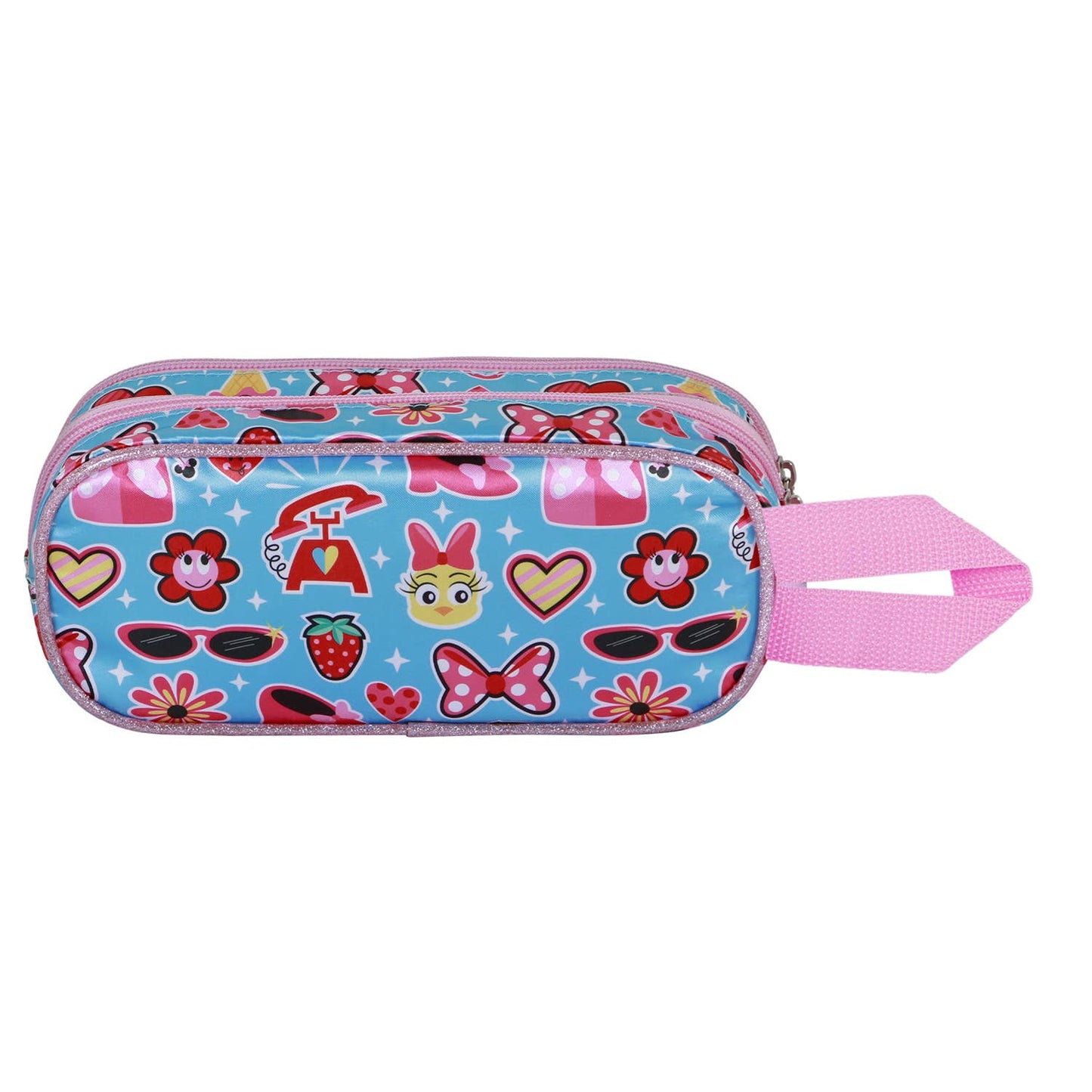 Estuche doble 3D de Disney Minnie Mouse Happiness